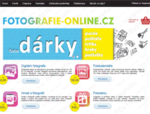 Tablet Screenshot of fotografie-online.cz